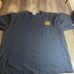 Gildan Ultra Cotton Black Short Sleeve Tee With Ruger Embroidery